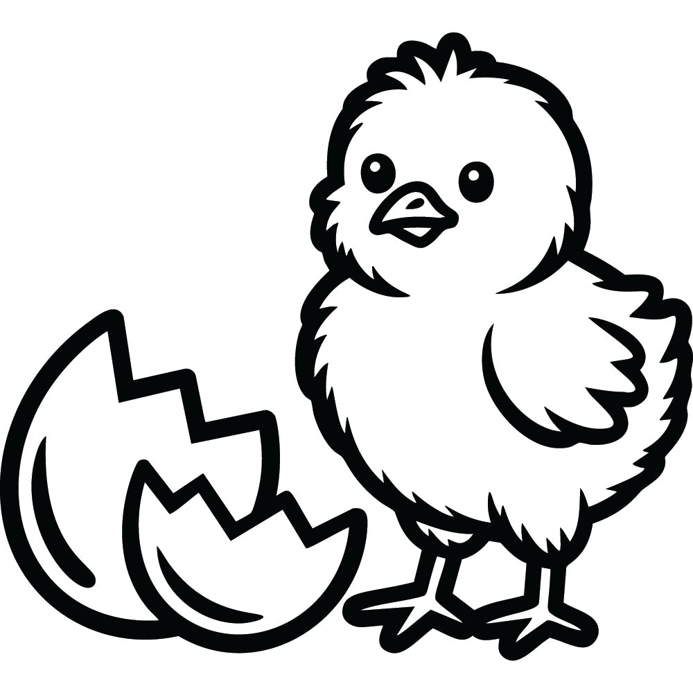 Chicken SVG File SVG DXF EPS PNG - Craft House SVG