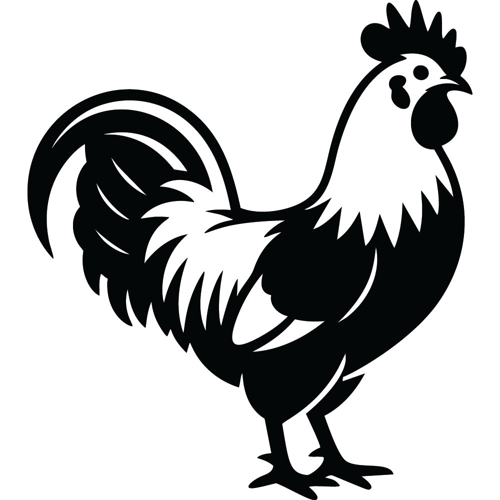 Chicken SVG File SVG DXF EPS PNG - Craft House SVG