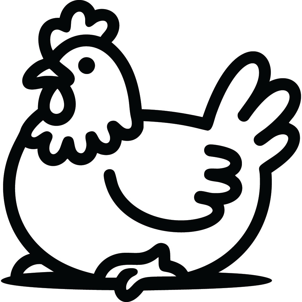 Chicken SVG File SVG DXF EPS PNG - Craft House SVG