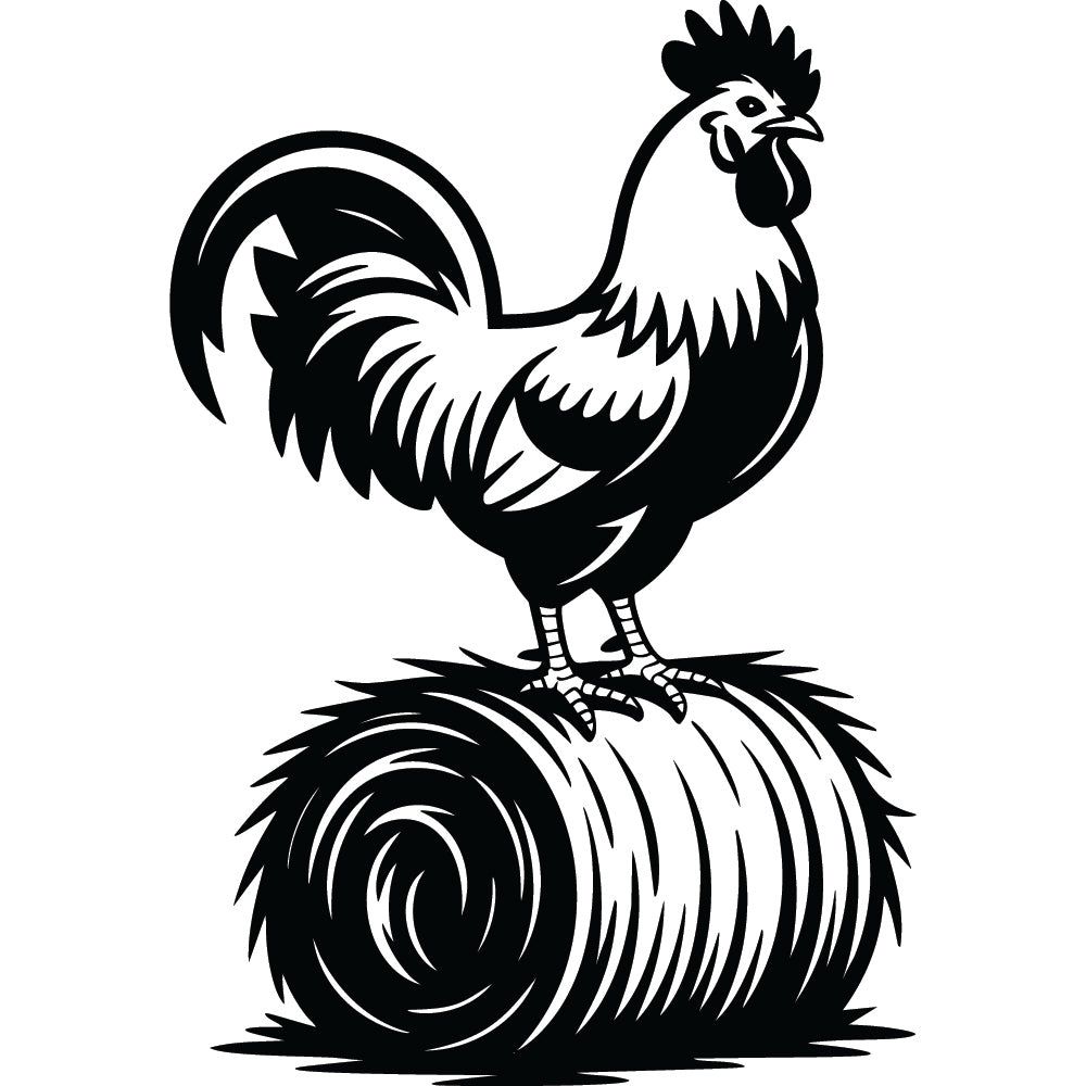 Chicken SVG File SVG DXF EPS PNG - Craft House SVG