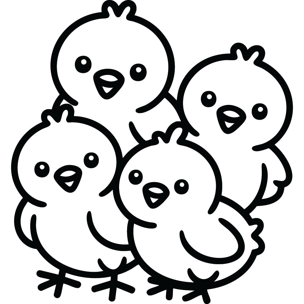 Chicken SVG File SVG DXF EPS PNG - Craft House SVG