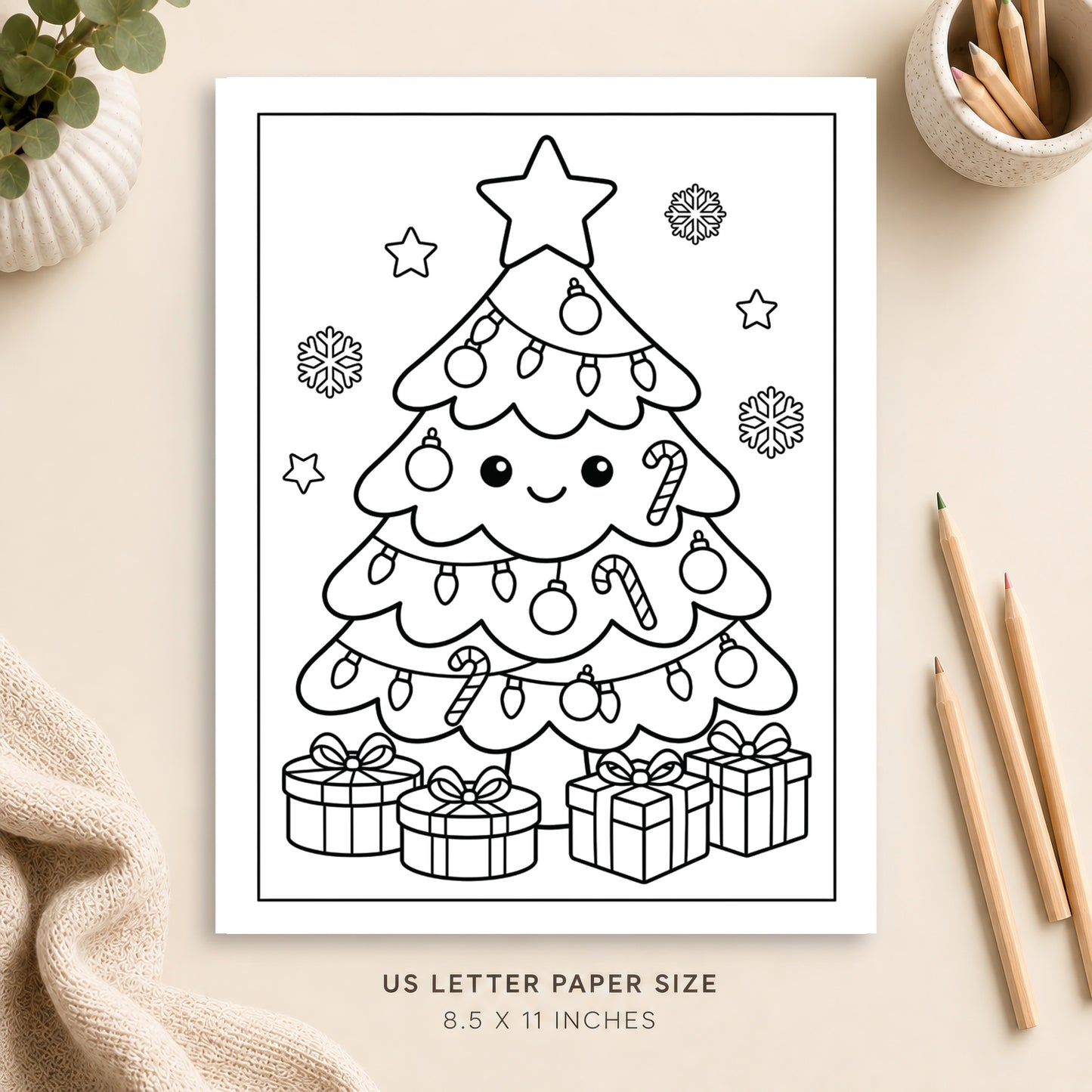 Christmas Coloring Page