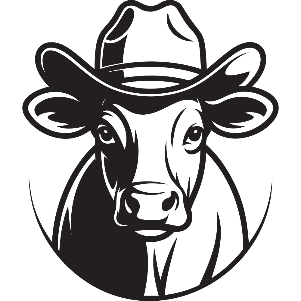 Cow SVG File SVG DXF EPS PNG - Craft House SVG