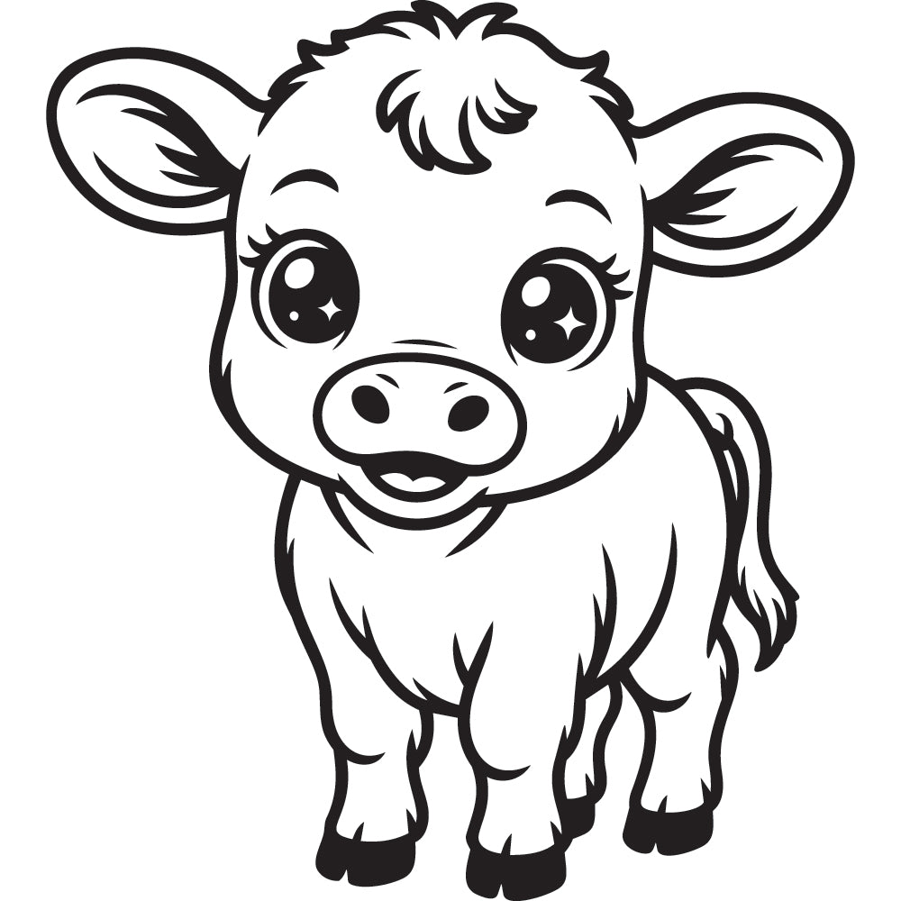 Cow SVG File SVG DXF EPS PNG - Craft House SVG