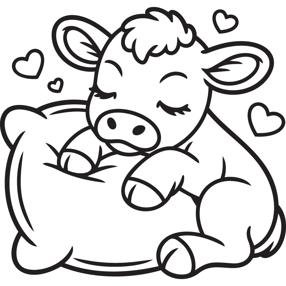 Cow SVG File SVG DXF EPS PNG - Craft House SVG
