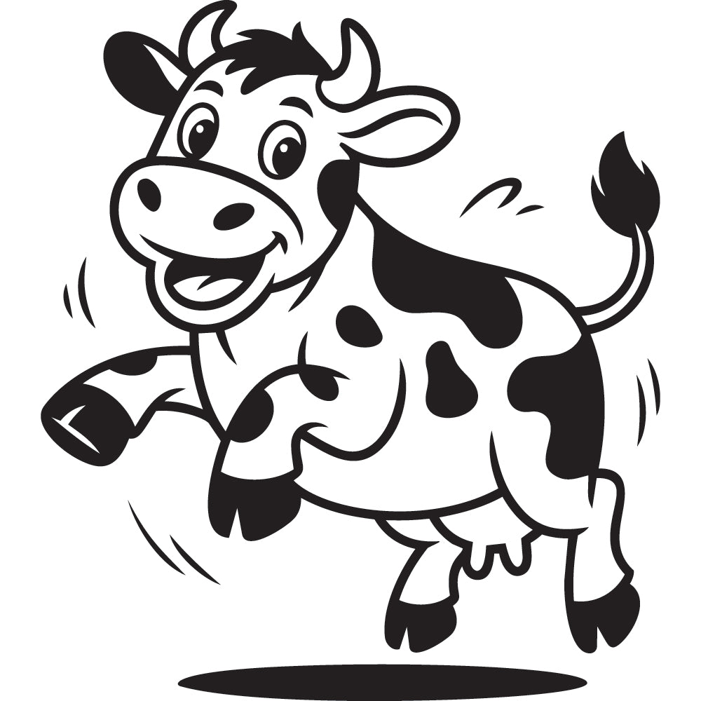 Cow SVG File SVG DXF EPS PNG - Craft House SVG