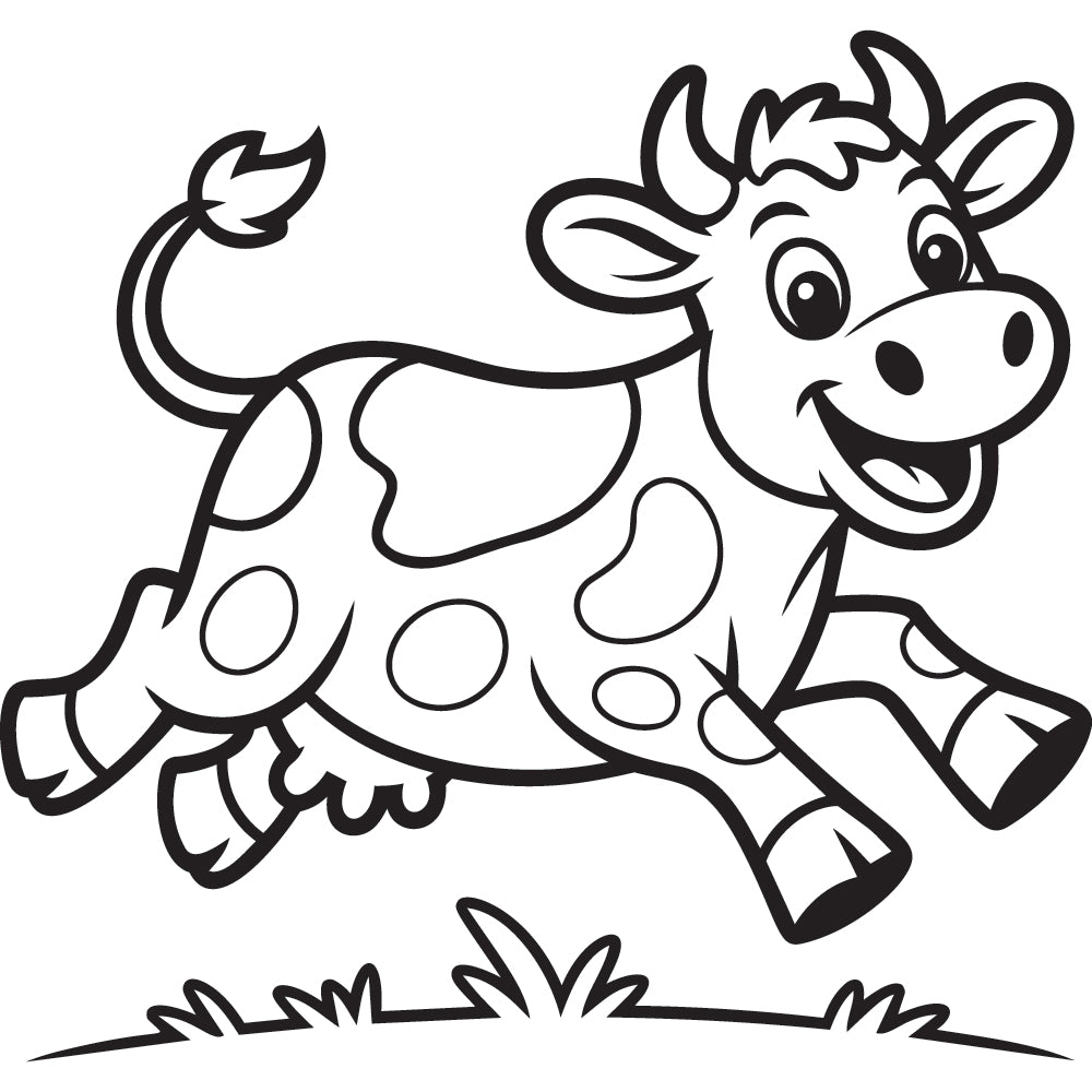 Cow SVG File SVG DXF EPS PNG - Craft House SVG