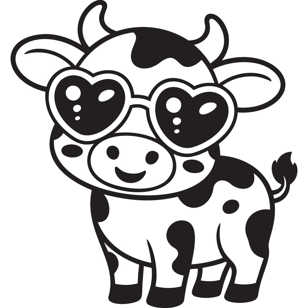 Cow SVG File SVG DXF EPS PNG - Craft House SVG