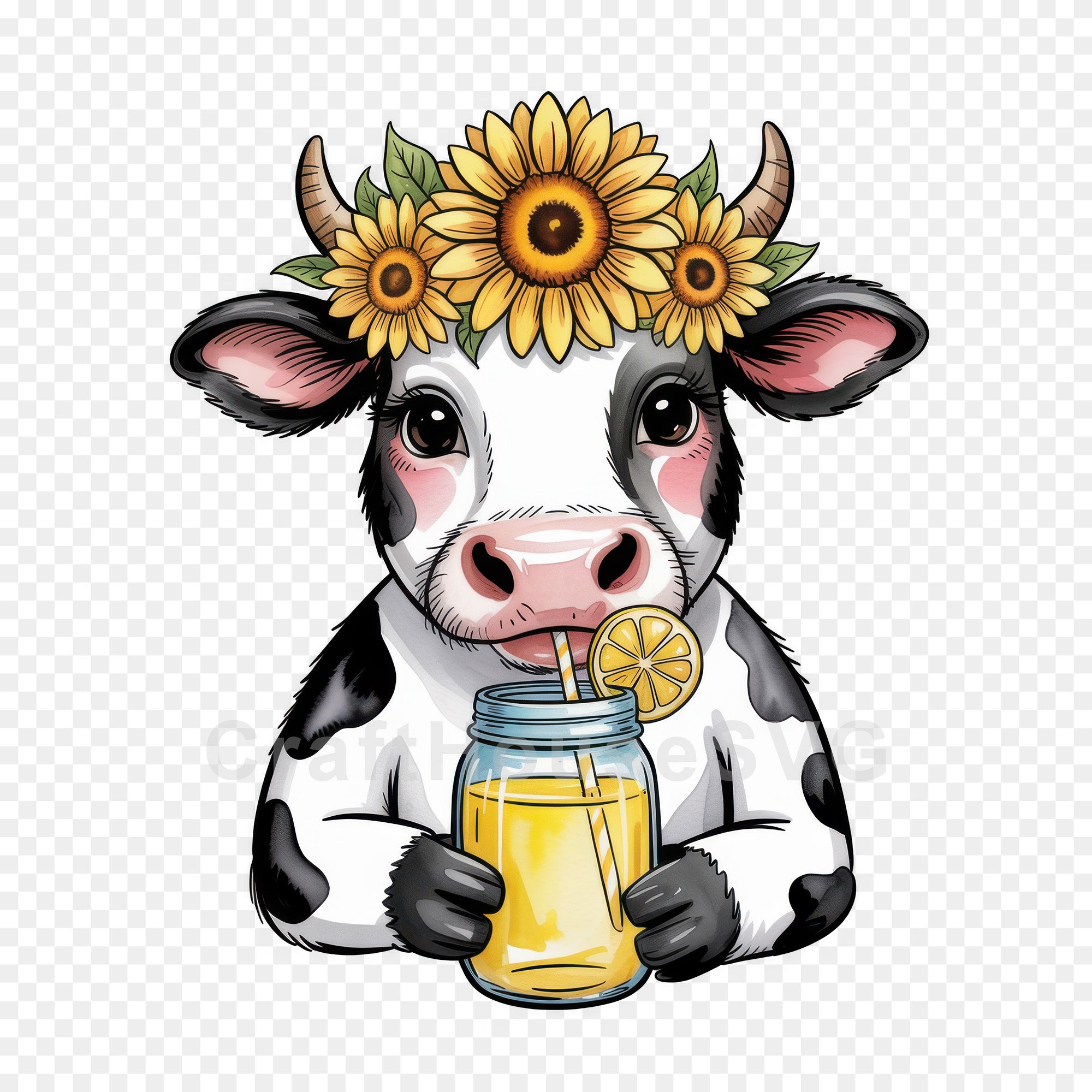 Cute Summer Animals Clipart Bundle