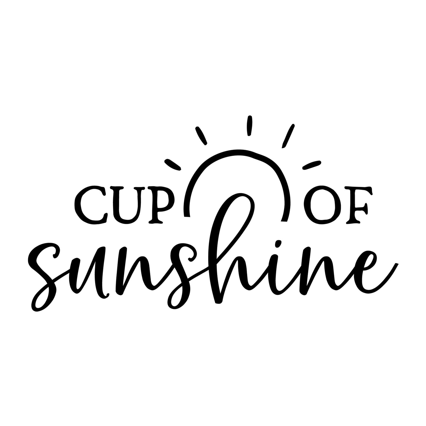 Cup of Sunshine SVG