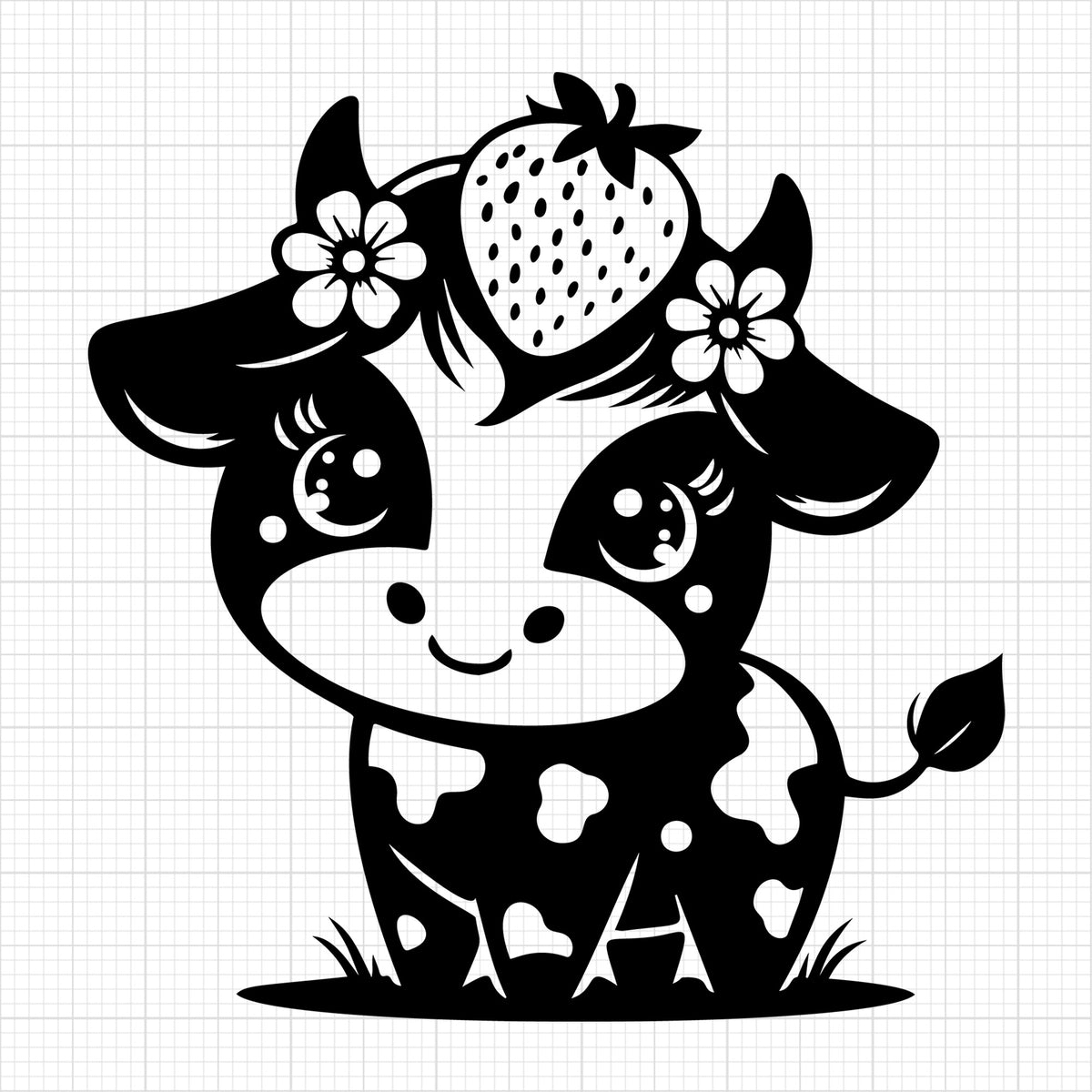 Cute Cow Silhouette 54