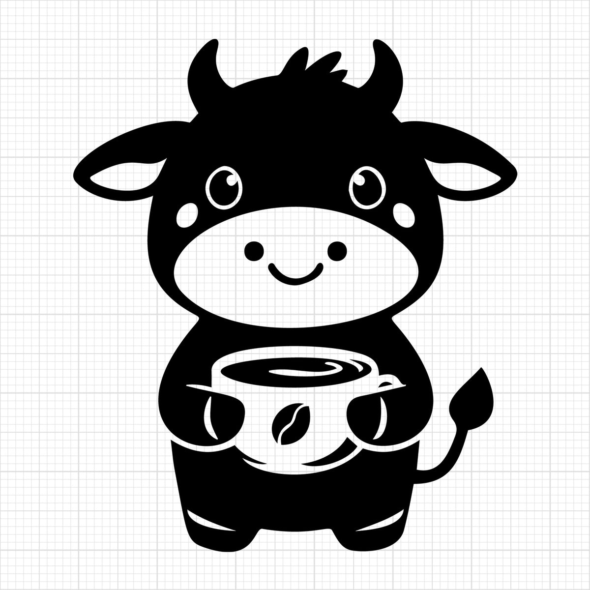 Cute Cow Silhouette 56
