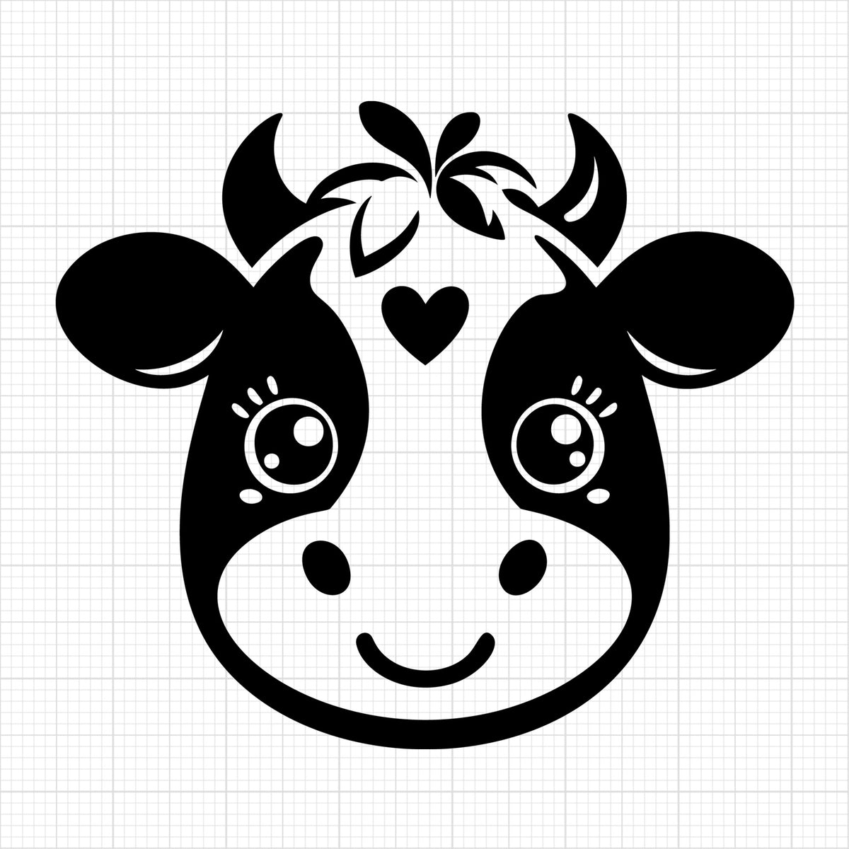 Cute Cow Silhouette 82