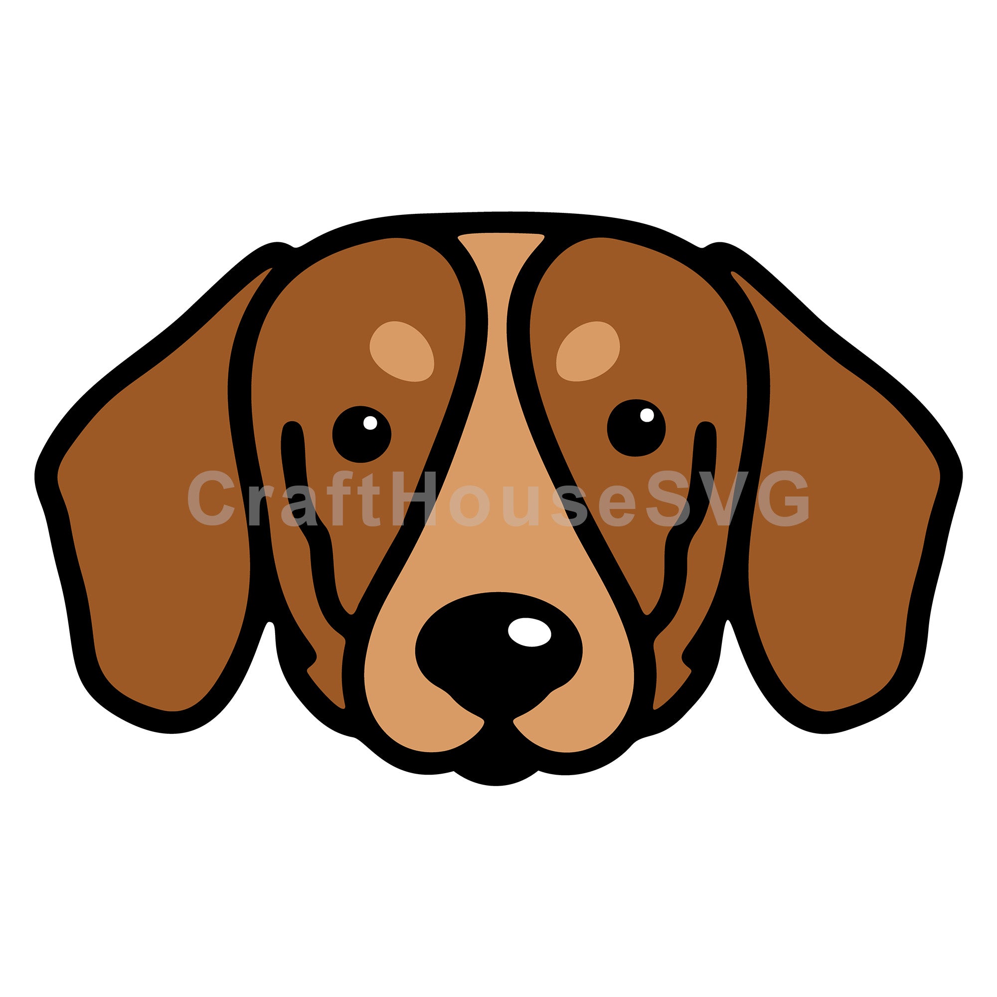 Dachshund SVG Layered