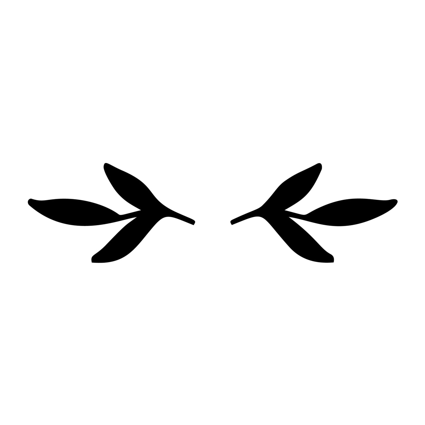 Floral Divider SVG design element for Cricut, Silhouette, laser cutting, vinyl, sublimation, and craft projects.