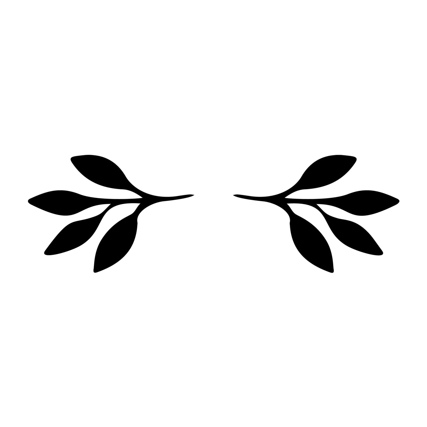 Floral Divider SVG design element for Cricut, Silhouette, laser cutting, vinyl, sublimation, and craft projects.