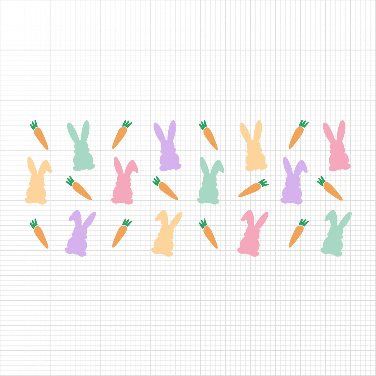 Easter Glass Can Wrap 3
