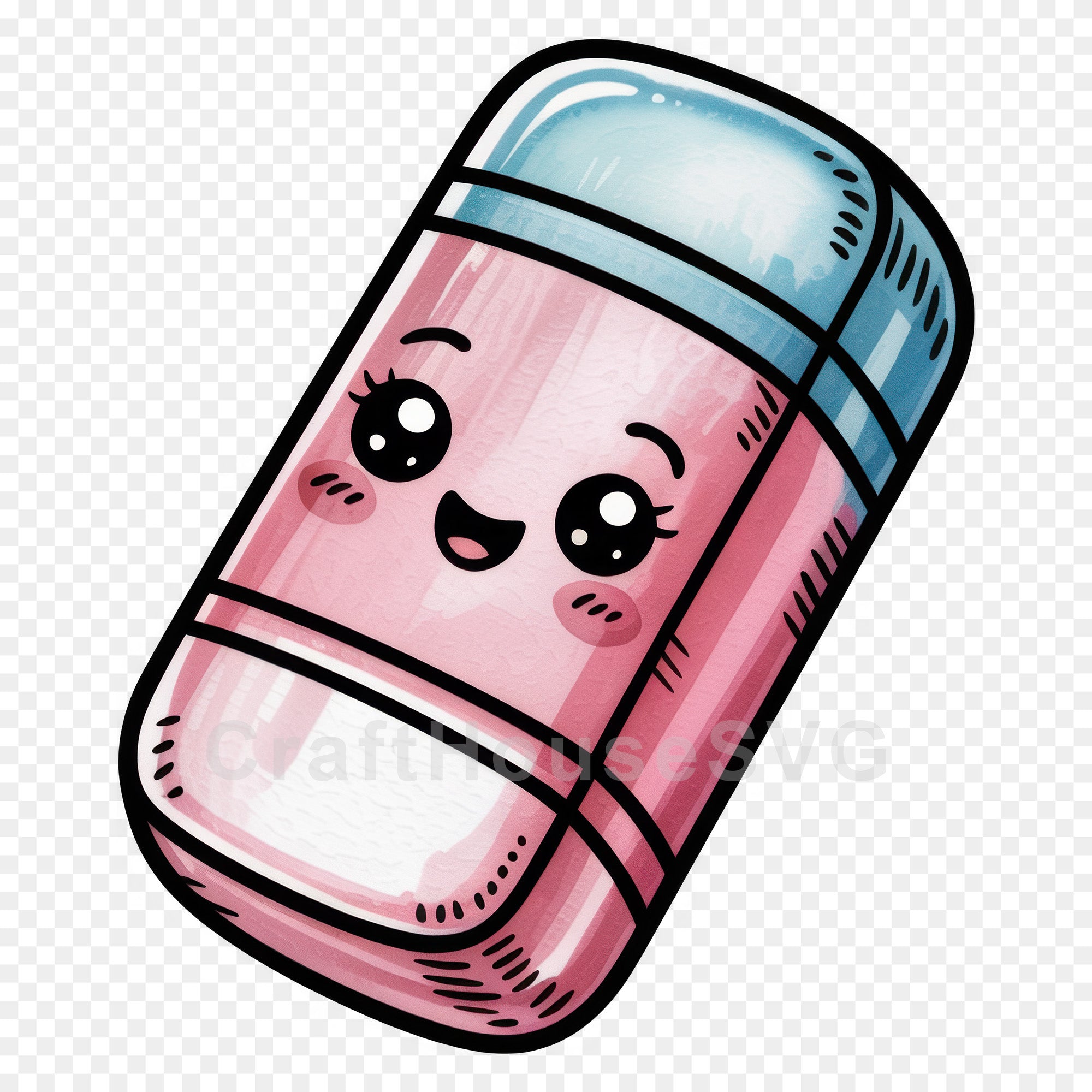 Kawaii Back to School Clipart Bundle