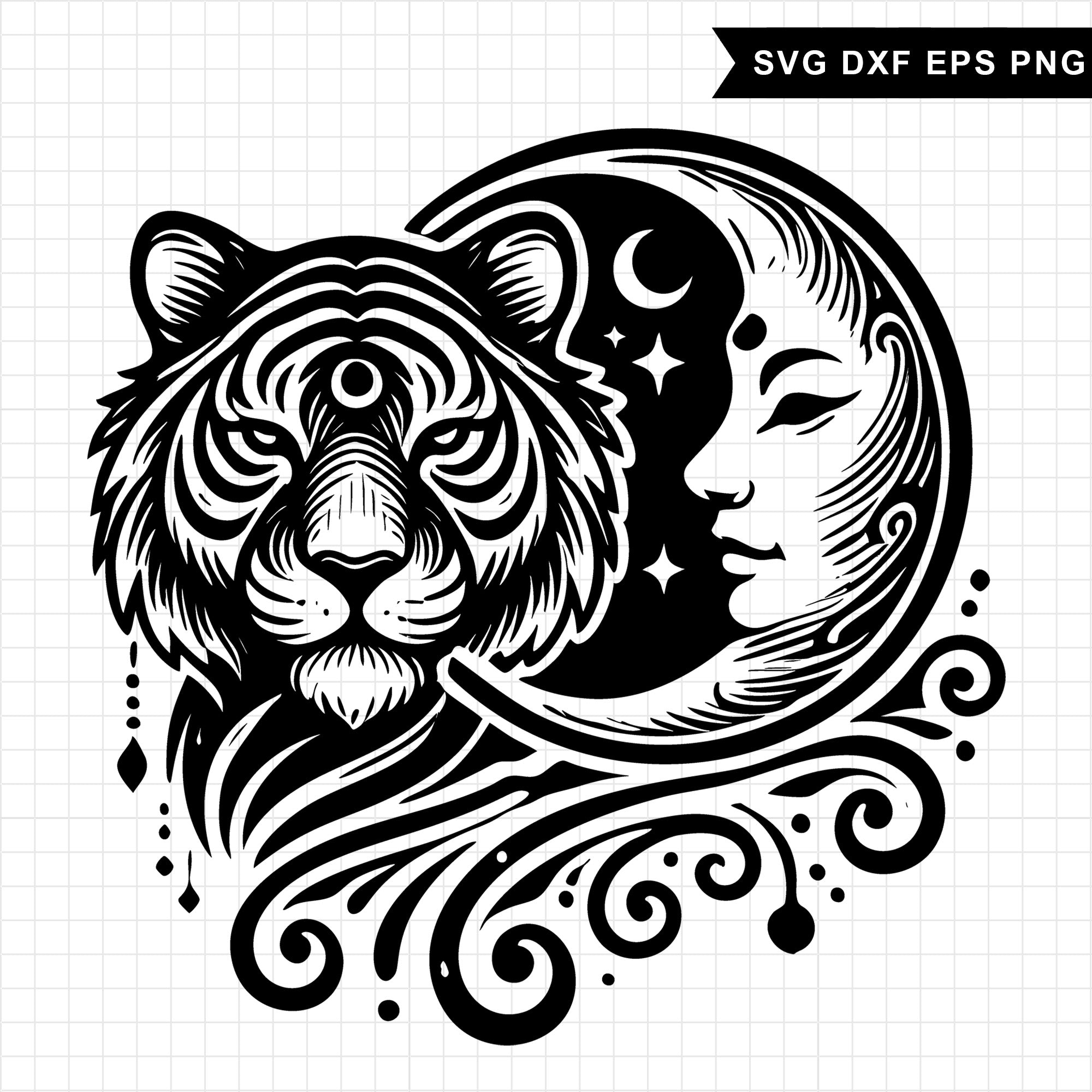 Tiger SVG Bundle