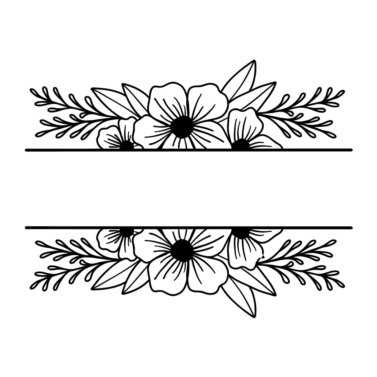 Farmhouse Monogram SVG design for Cricut, Silhouette, laser cutting, vinyl, sublimation, farmhouse signs, monogram projects, decals, and DIY craft projects.