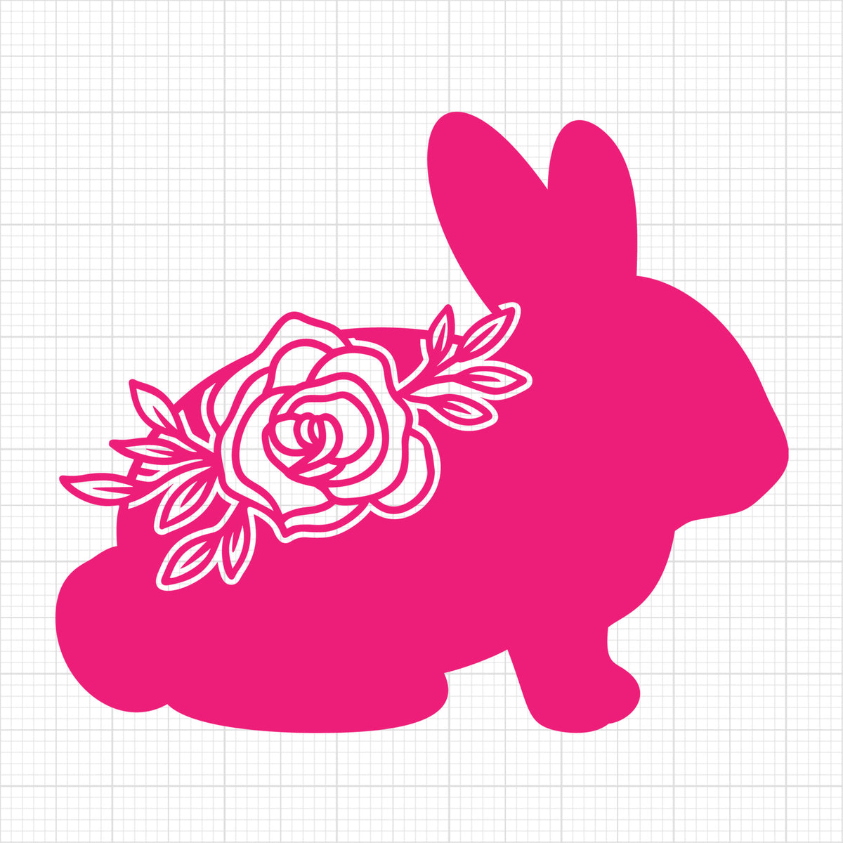 Floral bunny