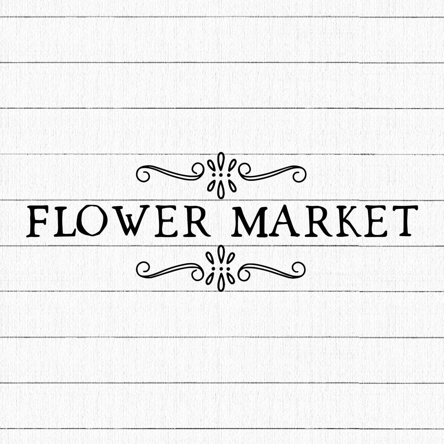 Flower Market SVG | M26F5