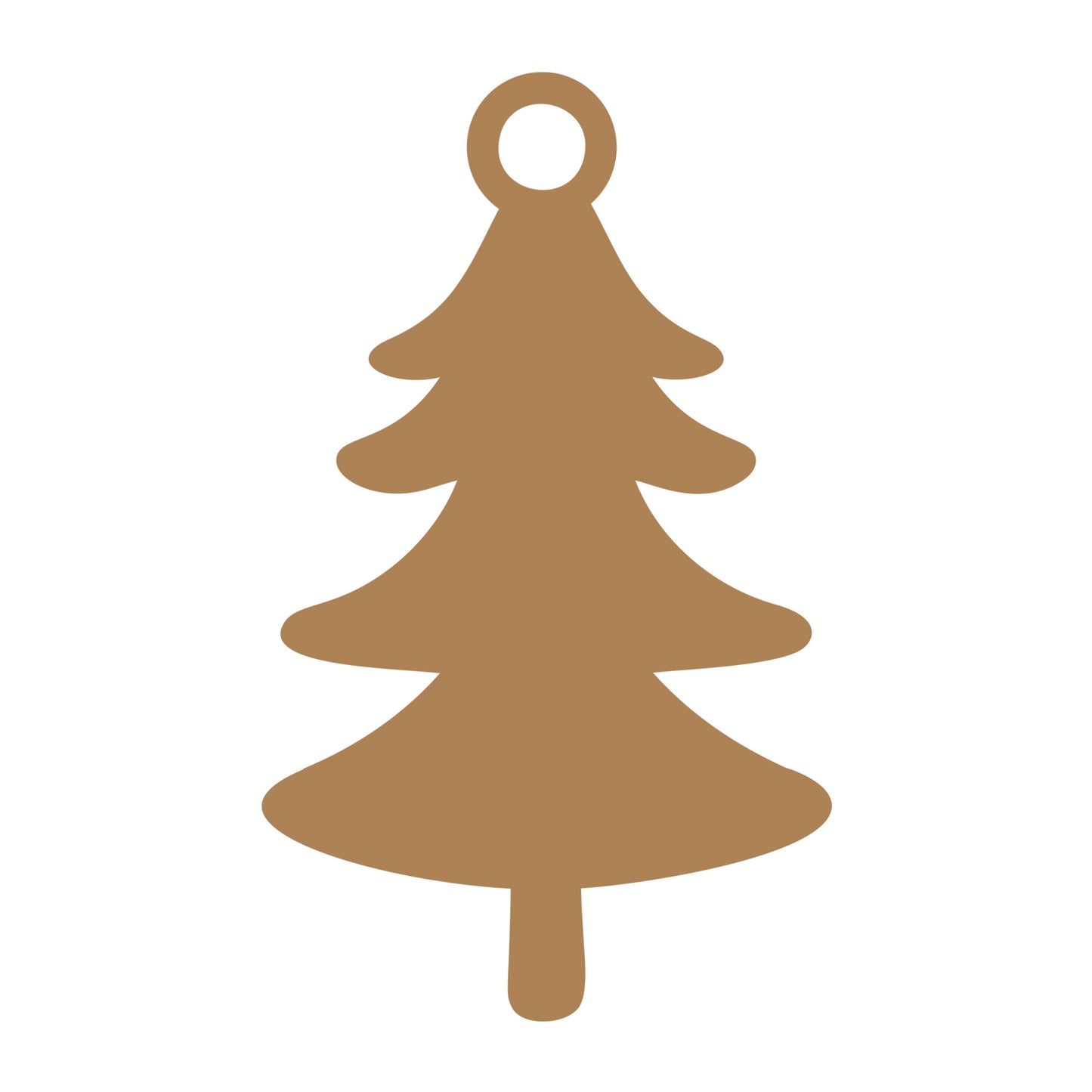 Gift Tag Christmas Tree SVG design for Cricut, Silhouette, laser cutting, vinyl, sublimation, gift tags, and craft projects.