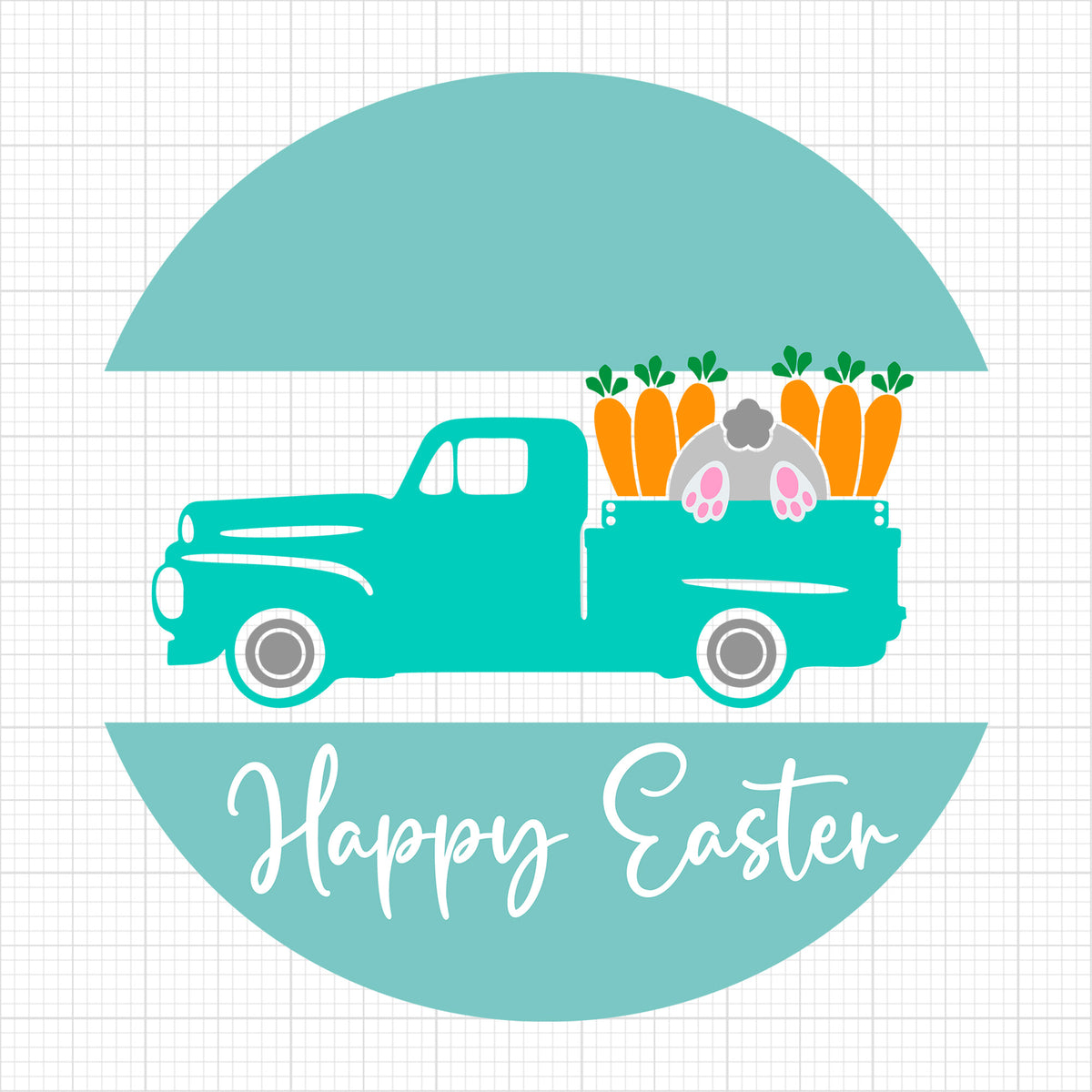 Happy Easter Truck