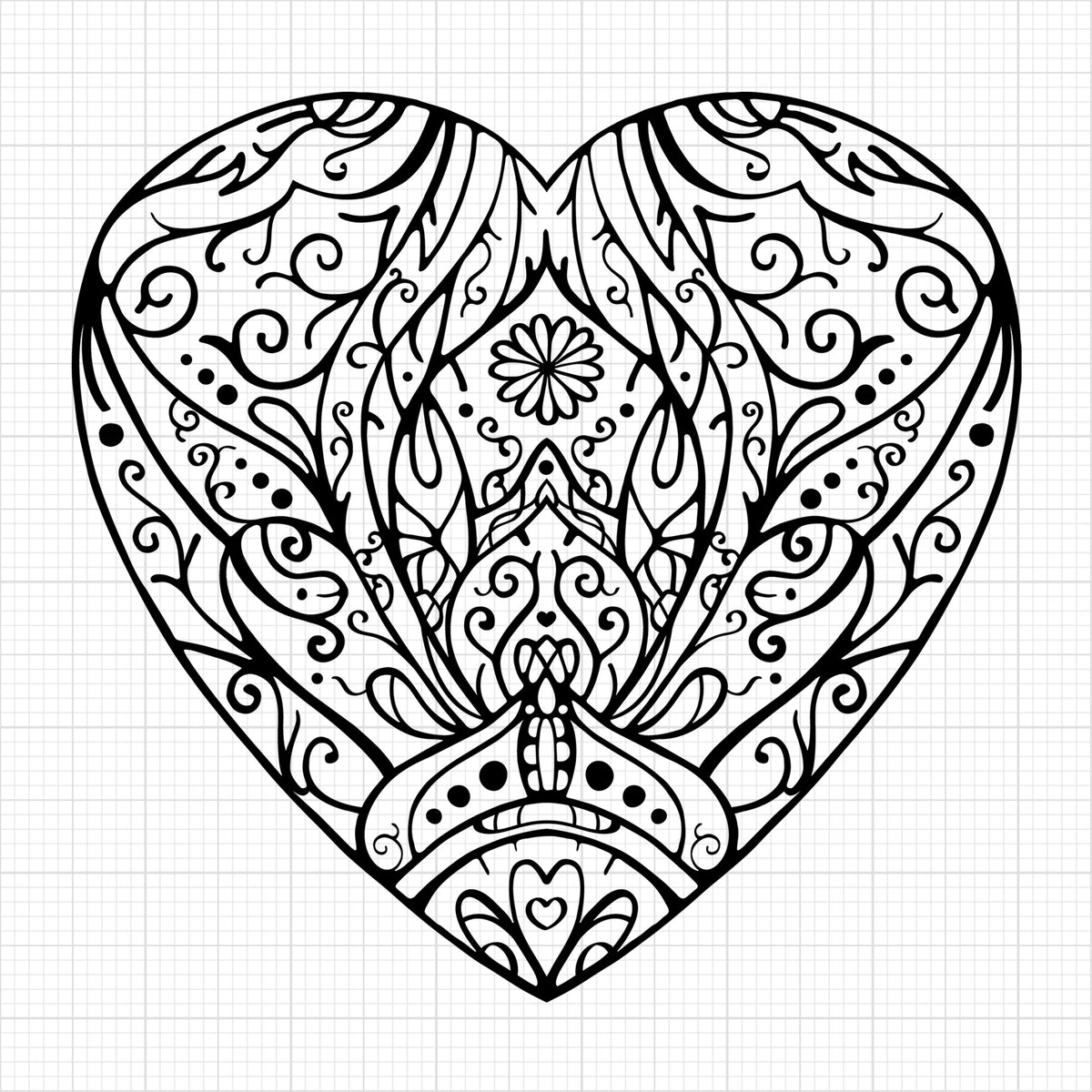 Heart Mandala