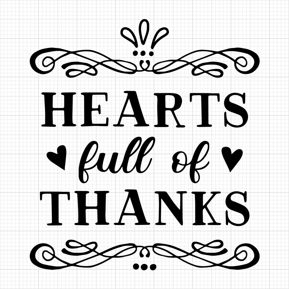 Hearts full of thanks