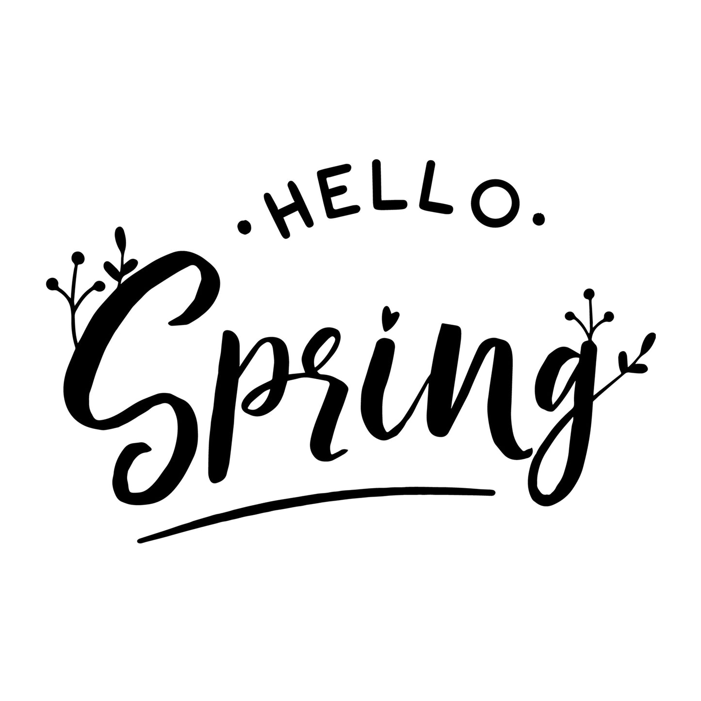 Hello Spring SVG