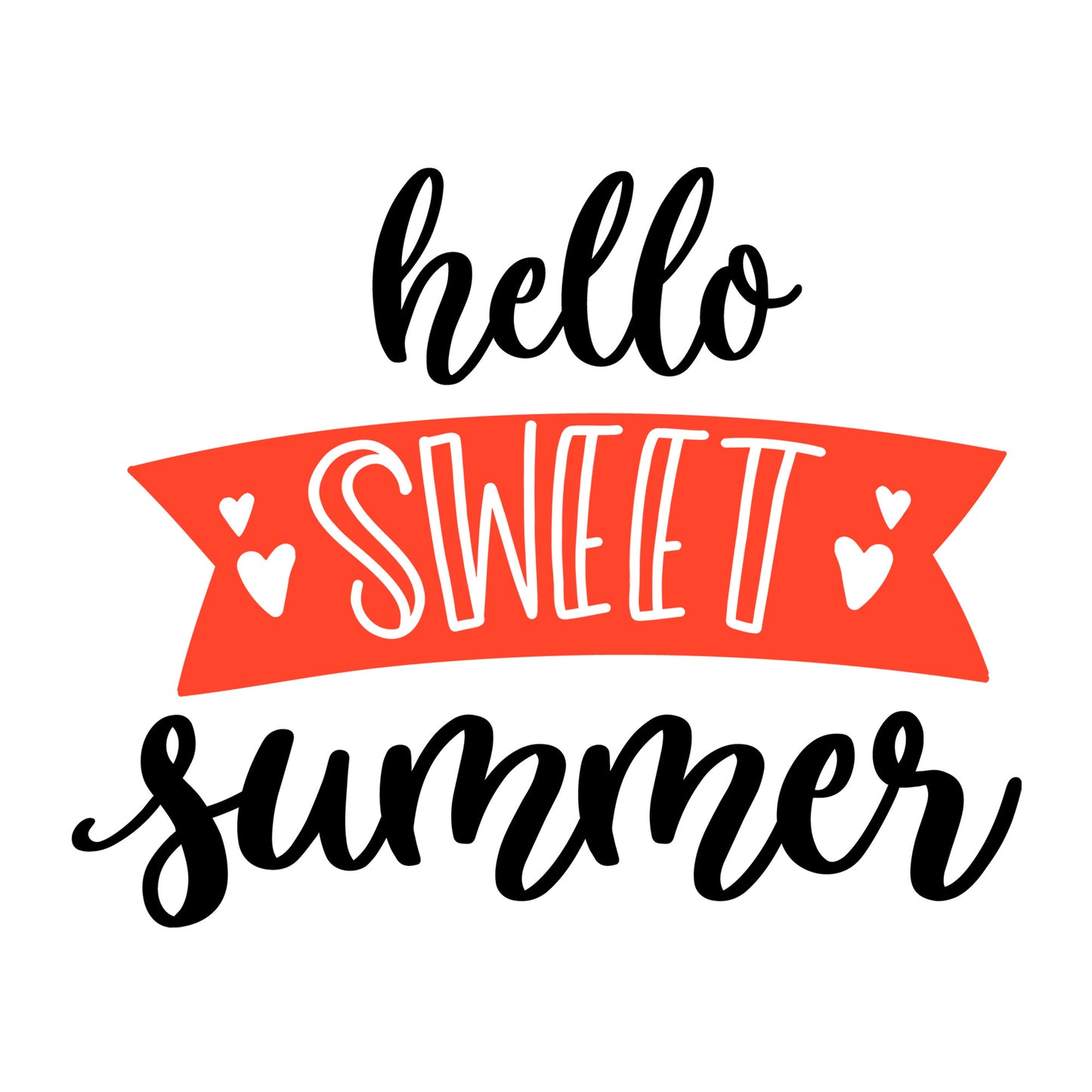 Hello sweet summer SVG