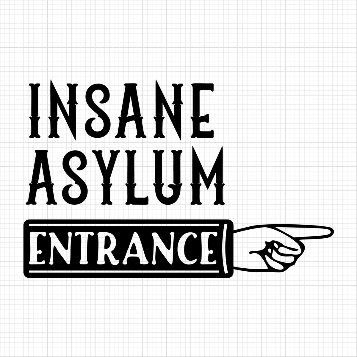 Insane Asylum Entrance
