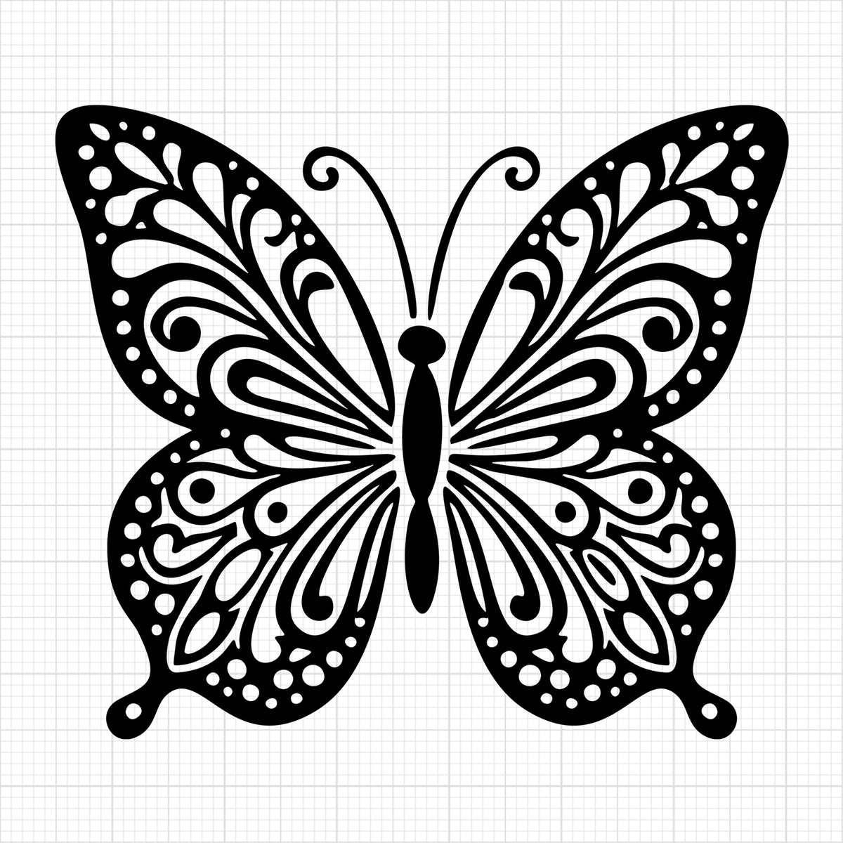 Intricate Butterfly