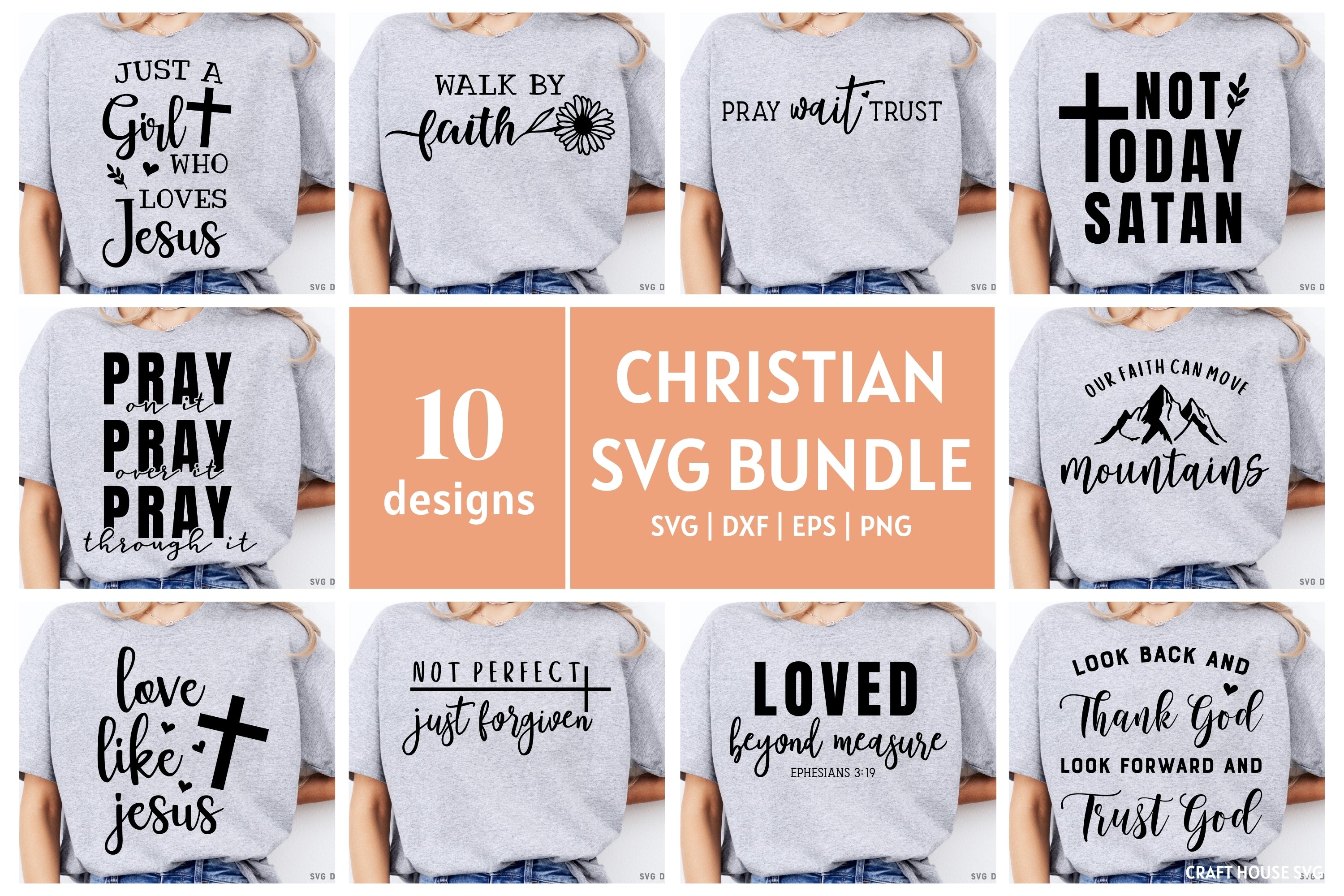 Christian SVG Bundle Scripture Bundle