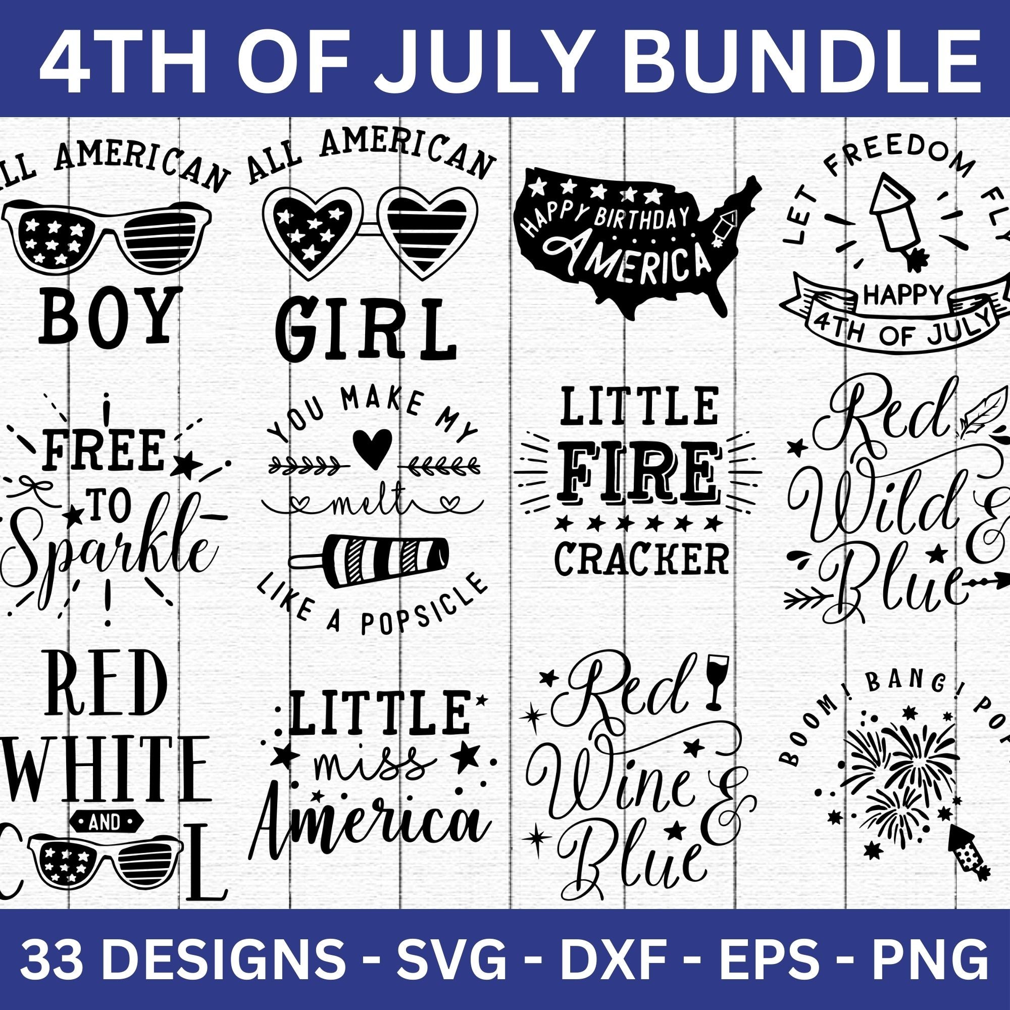 4th of July SVG Bundle
