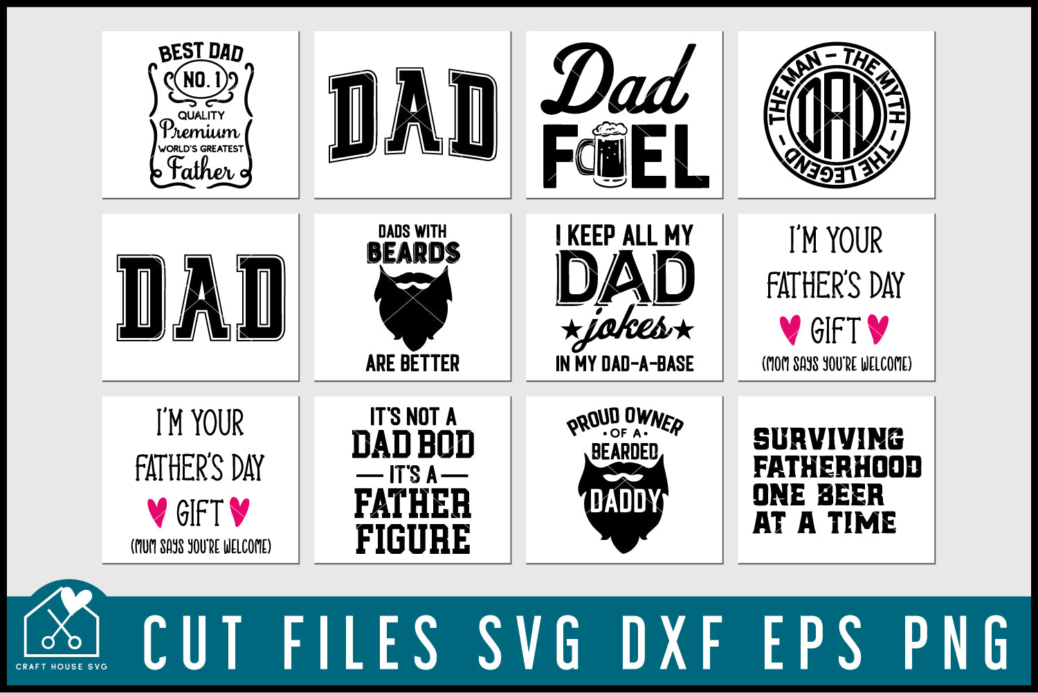 Dad SVG Bundle
