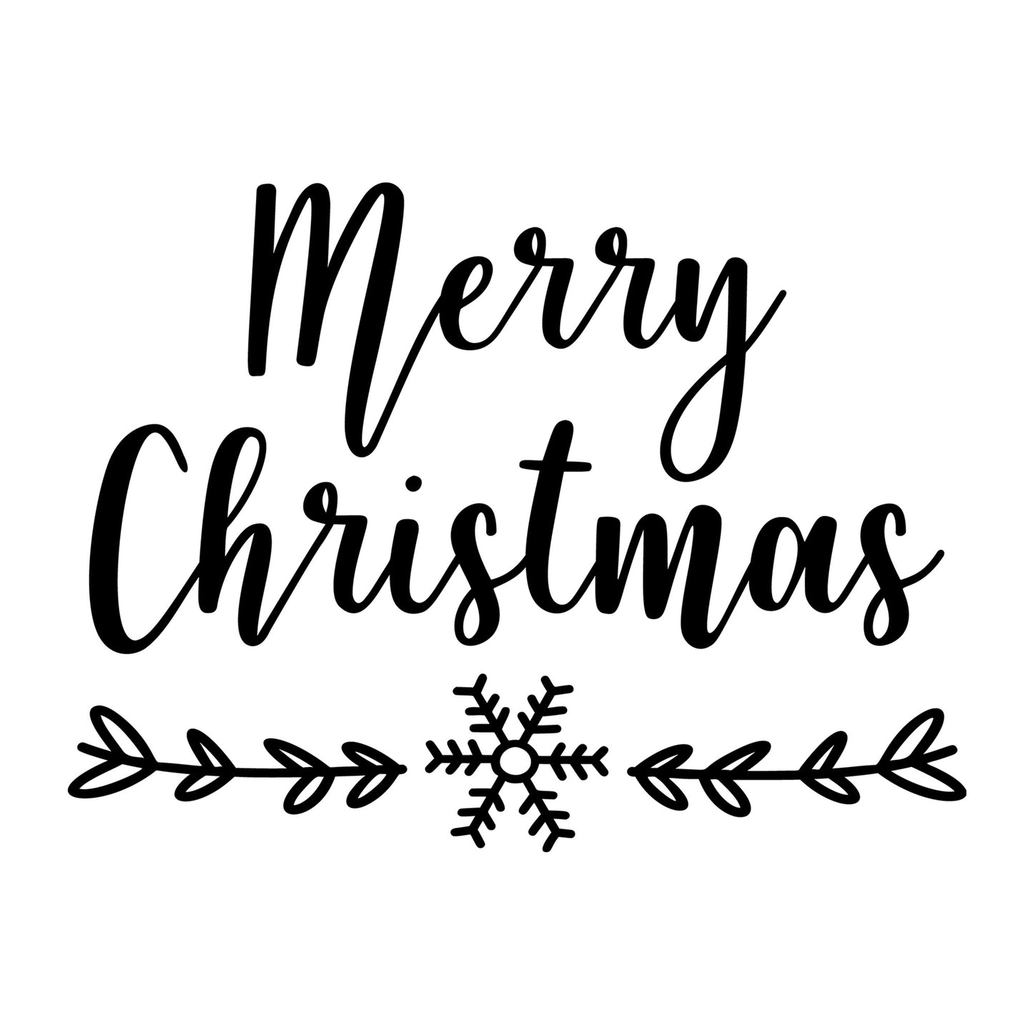 Merry Christmas SVG