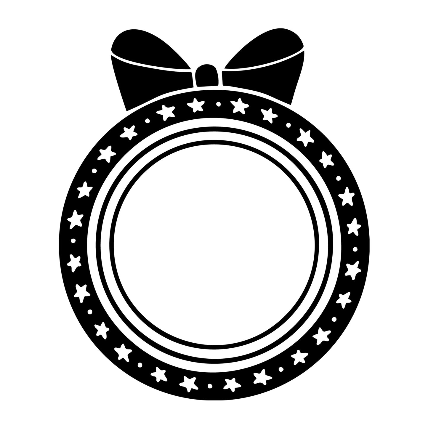 Monogram 4th of July SVG