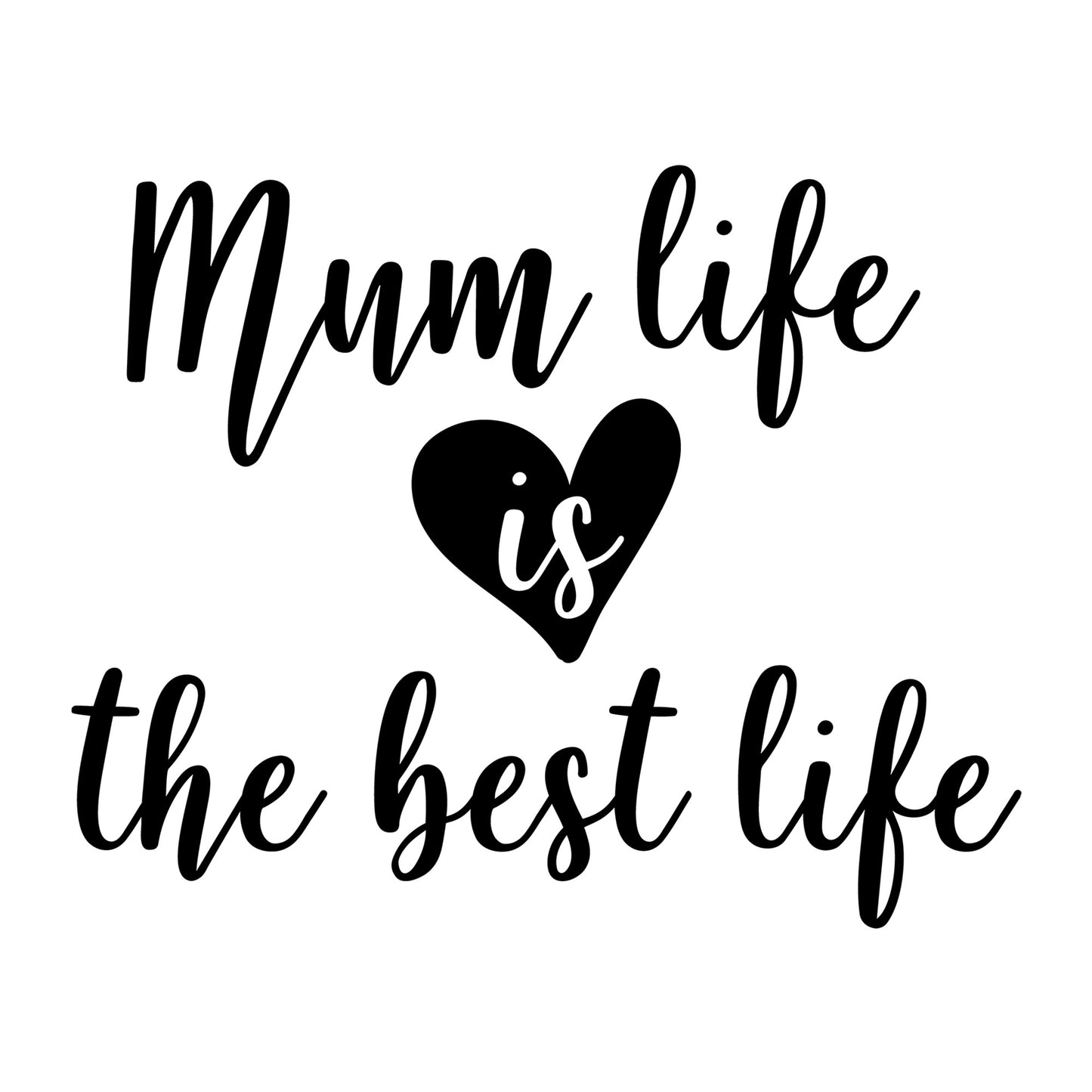 Mum Life Is The Best Life SVG