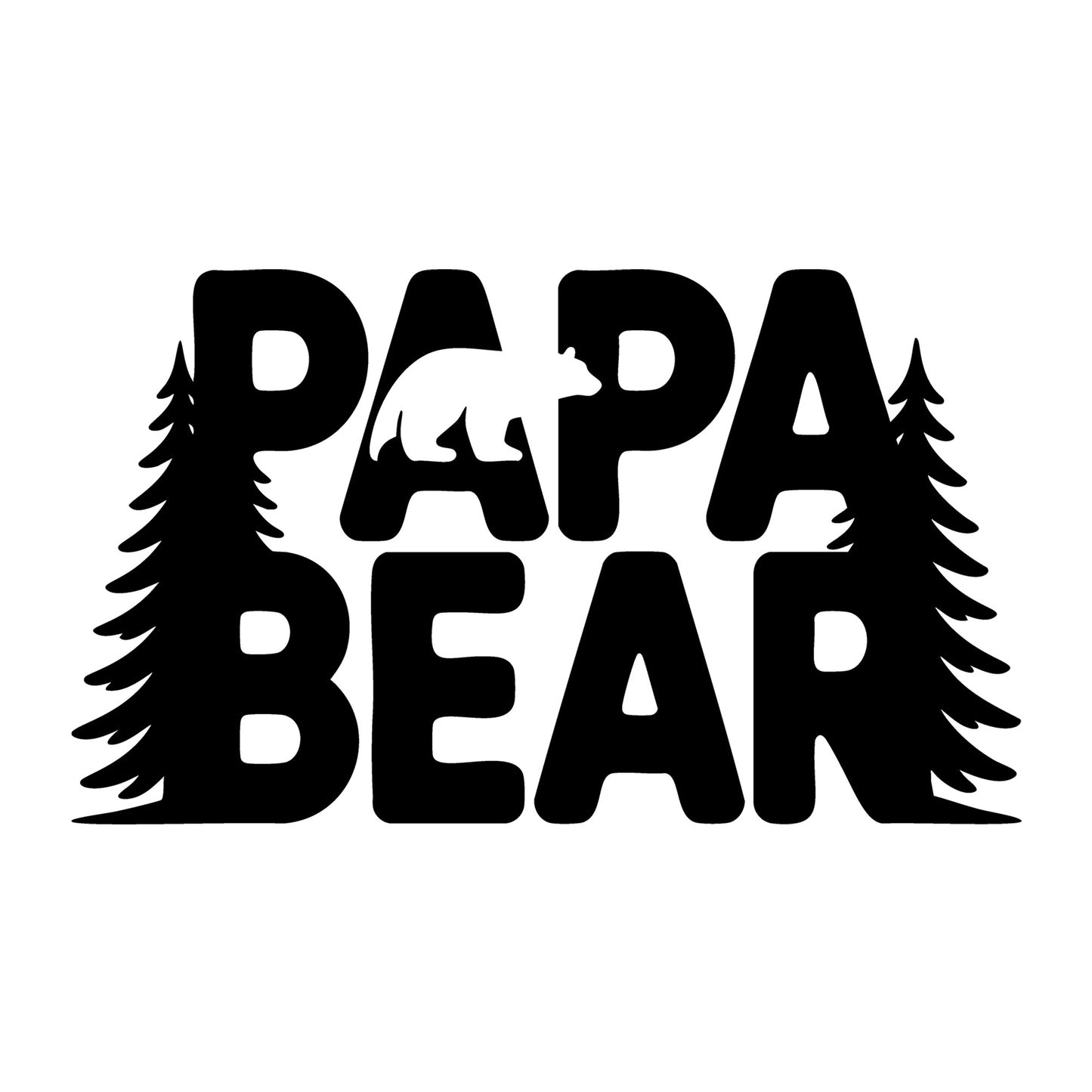 Papa Bear SVG