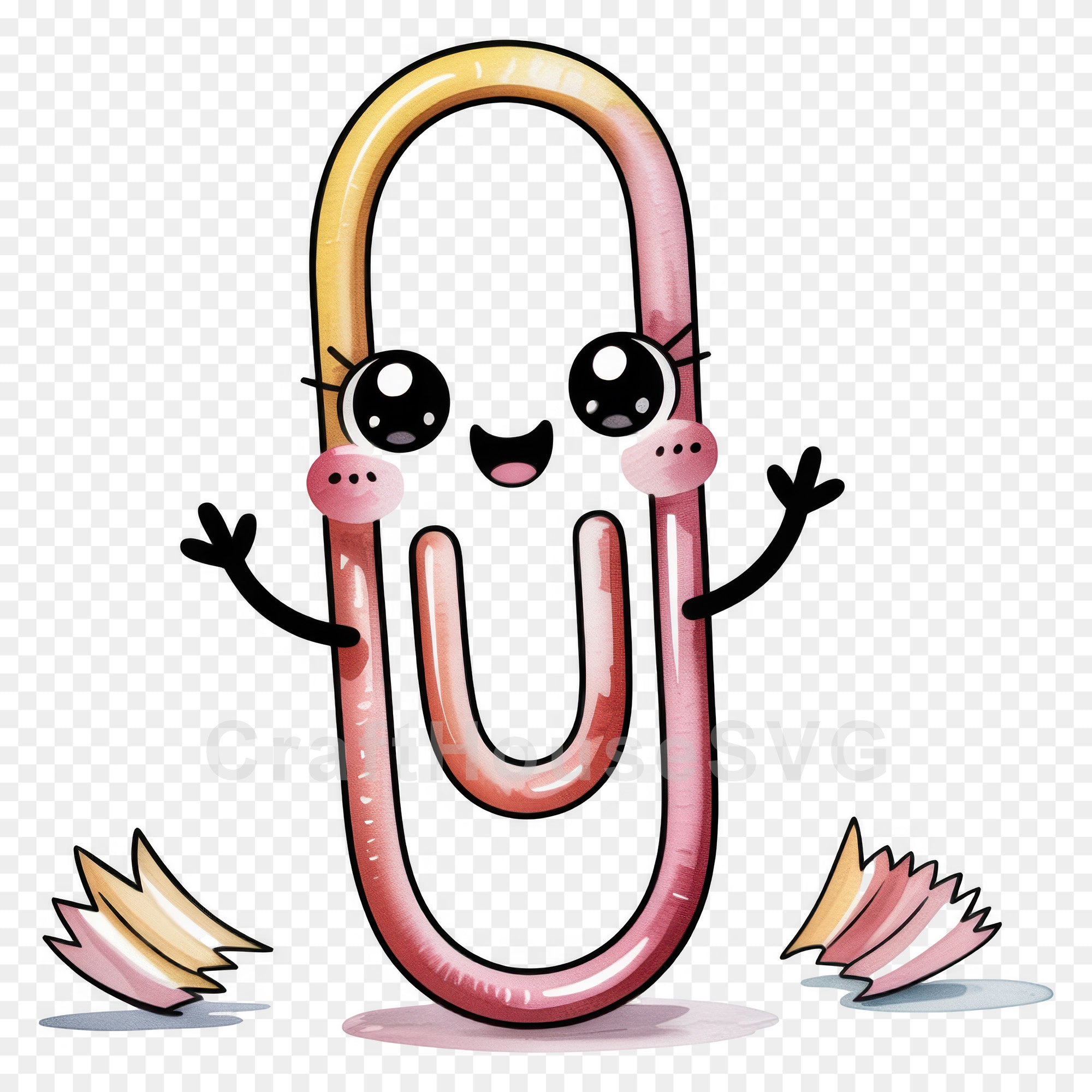 Kawaii Back to School Clipart Bundle