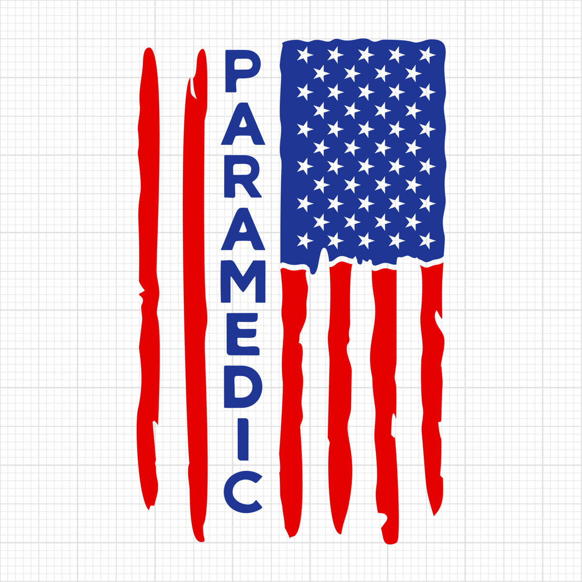 Patriotic Paramedic Flag