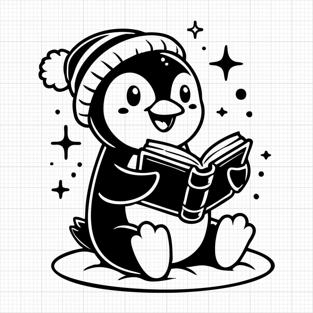 Penguin Reading Joyfully