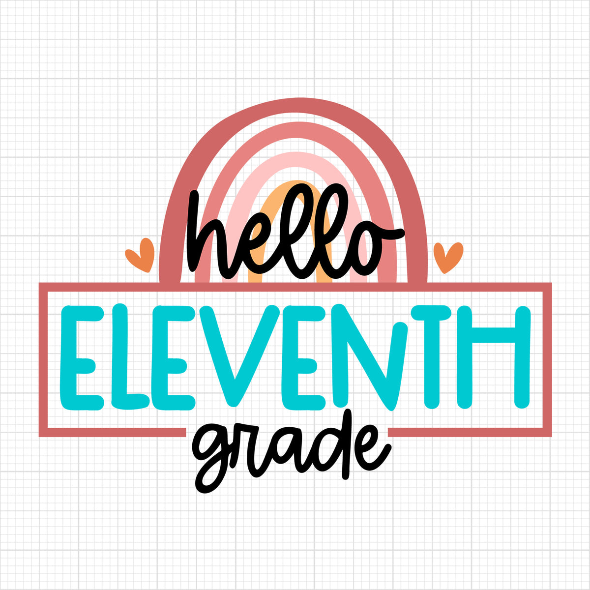 Rainbow hello eleventh grade