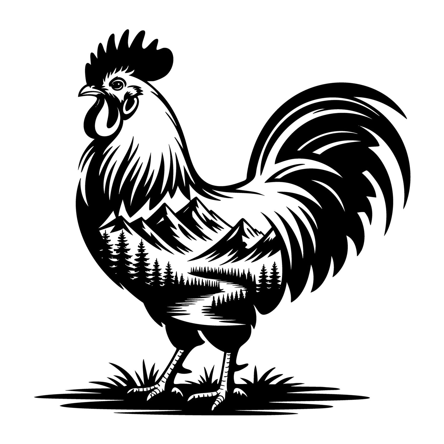 Rooster SVG