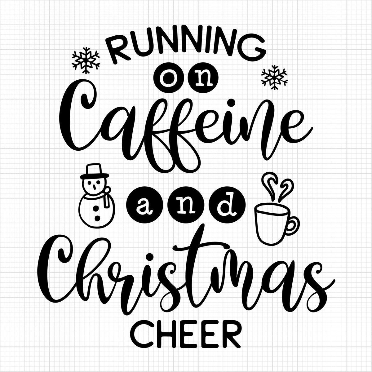 Running on caffeine and Christmas cheer