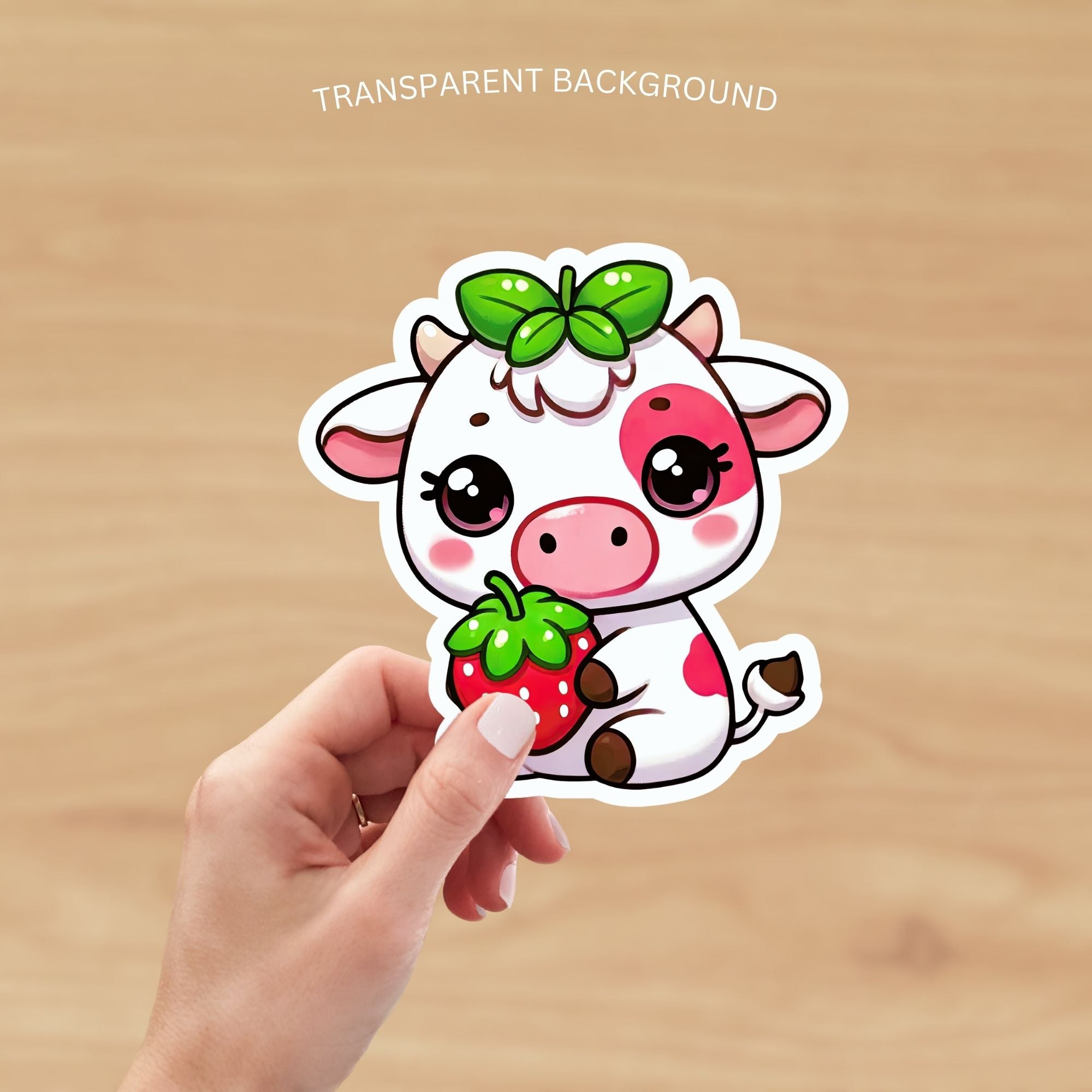 Cow Stickers Printable PNG