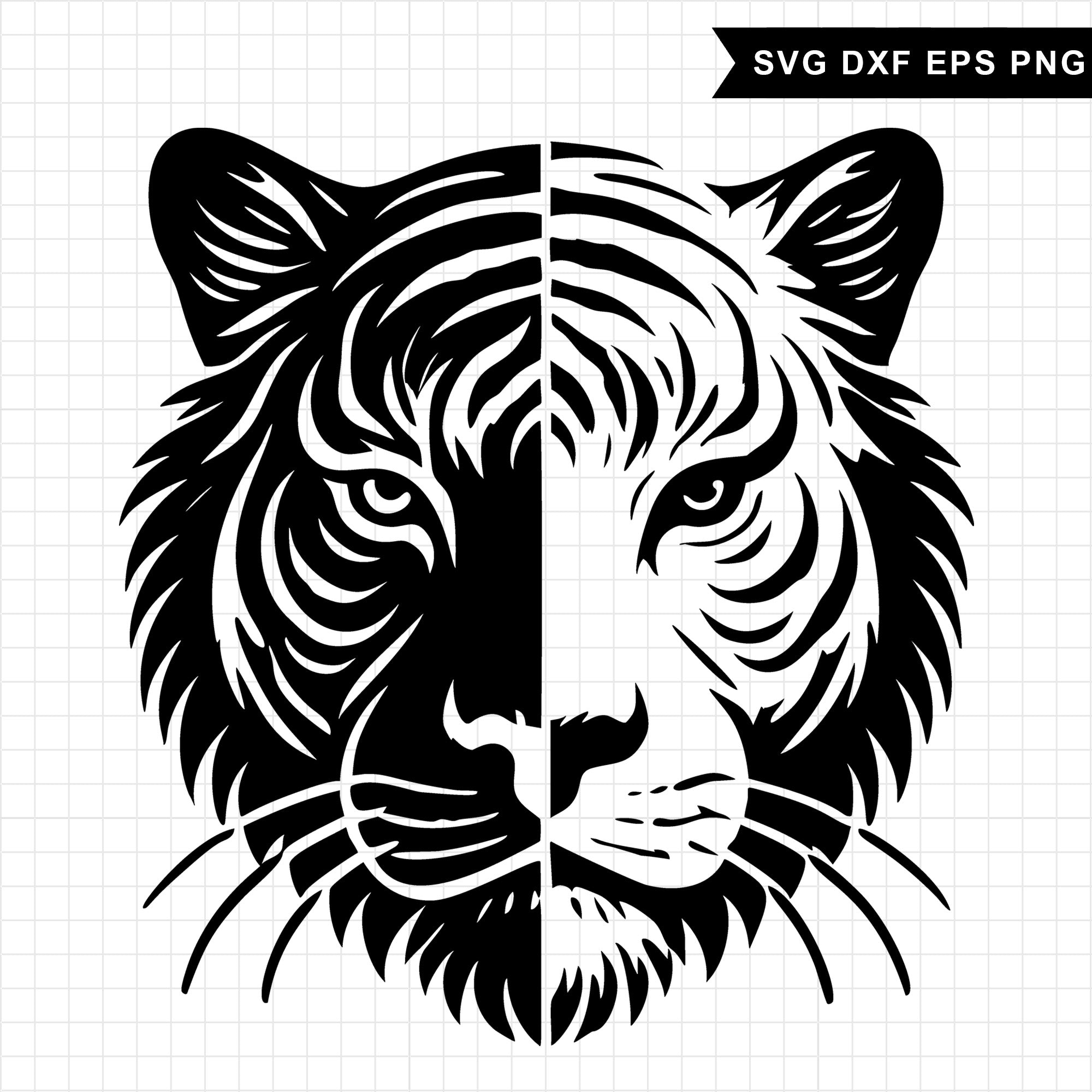 Tiger SVG Bundle
