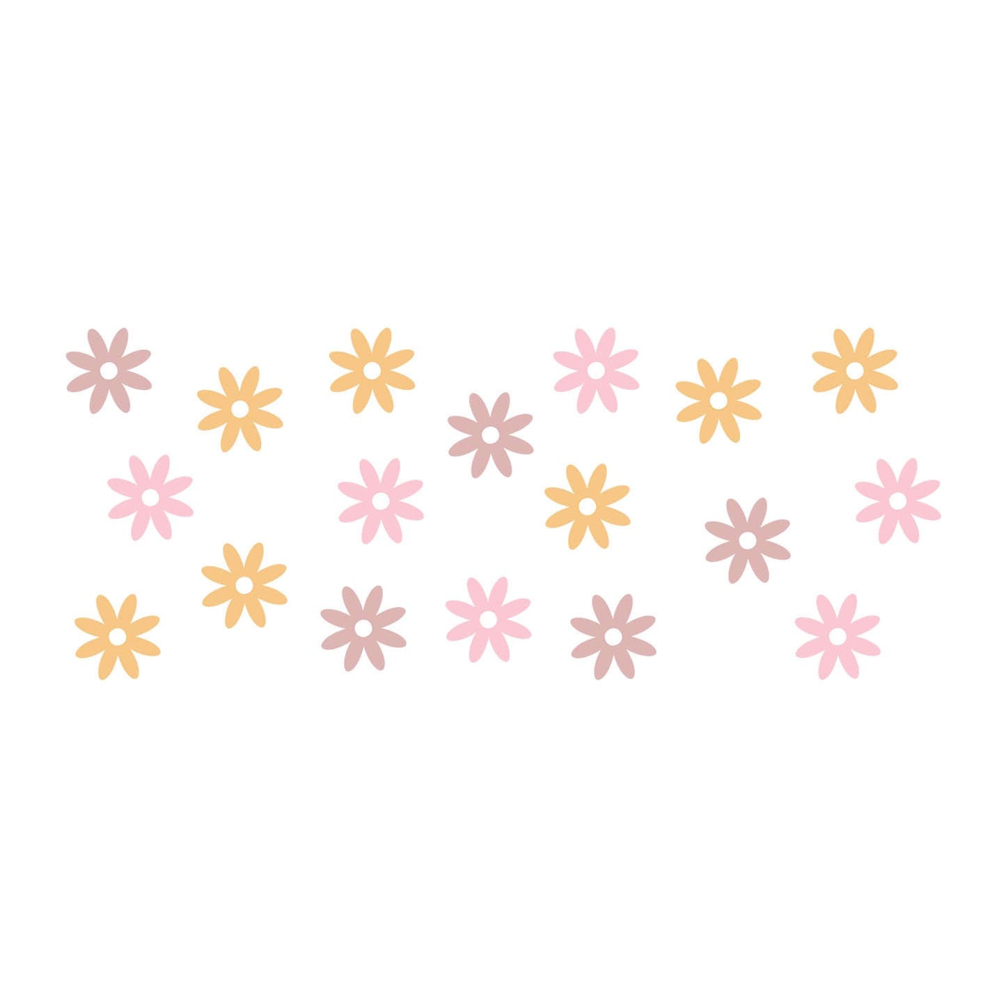 Spring Flower Wrap SVG design for Cricut, Silhouette, laser cutting, vinyl, sublimation, and craft projects.